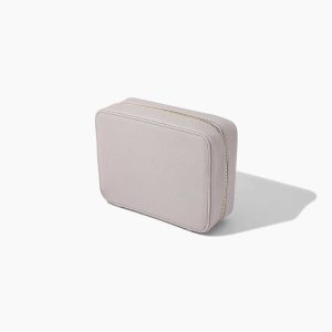Accessory organizer - Beige - 20cm x 16cm x 7cm - Adriana