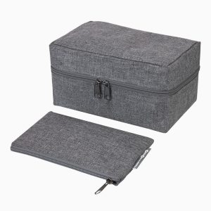 Accessory organizer - Grå - 24cm x 15cm x 35cm - Emily