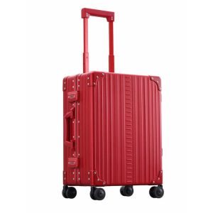 Aleon Aluminiums Kuffert Rød - Kabine - 55 cm.