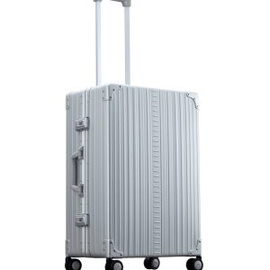 Aleon Aluminiums Kuffert Sølv - Mellem - 67 cm.