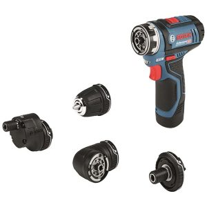 Bosch Blå bosch 12v bore-/skruemaskine gsr med 2x2,0ah, lader og kuffert