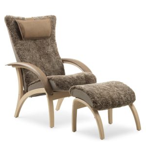 Brunstad Delta Legend - Original - Fåreskind - Classic Nero (sort) / Eg Lyslakeret / Scandinavian Grey