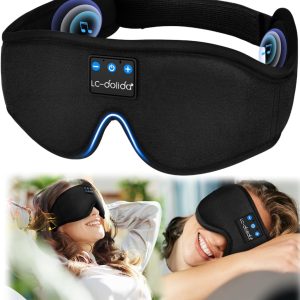ENJOY Sovemaske med Bluetooth (musik) Kølende & perfekt til dyb og afslappende søvn