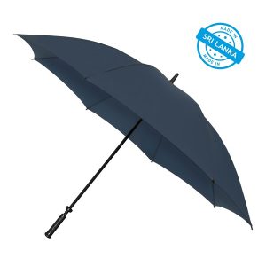 Falcone Storm Umbrella XXL - Hand opening - Windproof - 140 cm - Navy Blue