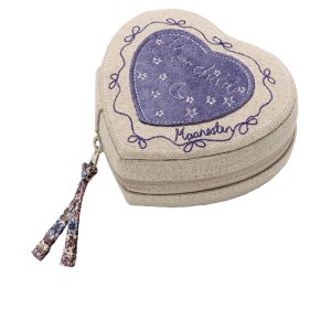 Maanesten - Smykkeskrin - Heart Jewelry Box - Sand