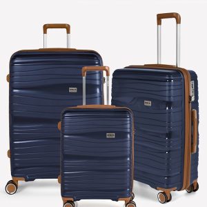 RW Travel Alfrida Collection 3-sæt Kuffert Blå
