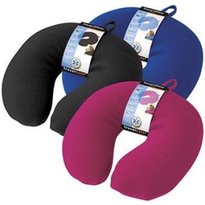 TravelSafe Travel Nakkepude Mikrofiber Blå
