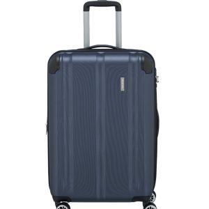 Travelite City Navy Kuffert - Mellem - 68 cm