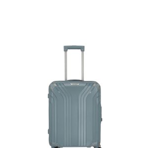 Travelite Elvaa Grå/Blå Kuffert - Lille - 55 cm