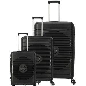 Travelite Orbita Sort Kuffertsæt