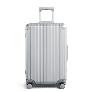 NORDICCASE KLASSISK ALUMINIUM KUFFERT SØLV | Størrelse: Carry-On (55 x