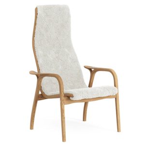 Swedese Lamino - Eg - Off-White Fåreskind - Eg natur lak