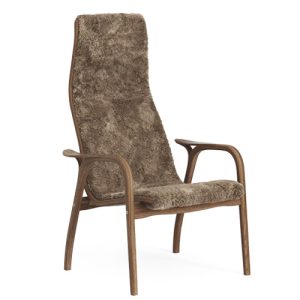 Swedese Lamino - Valnød - Fåreskind - 02 Offwhite / Valnød Naturlak