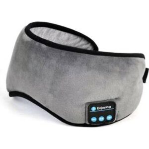 Bluetooth Pandebånd Søvnmaske Grå