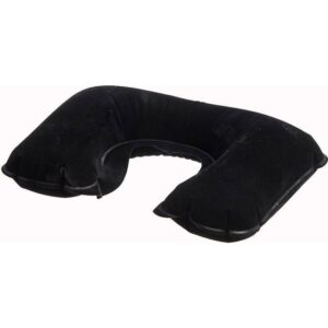 Carman Inflatable Travel Pillow Different Colors Ass 1pcs Nakkepude Blå, Sort, Grøn, Grå