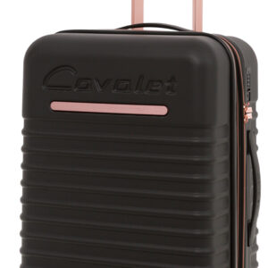 Cavalet Pasadena Medium Kuffert - 75-89L, 65x46x26-30cm - Sort, Roseguld