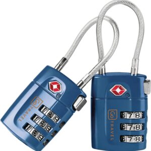 Combi Cable Twin Padlocks TSA