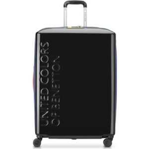 Delsey Elegant Stor Hardshell Spinner Kuffert - Sort