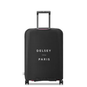 Delsey Expandable Kuffertbetræk - Størrelse Medium - Sort