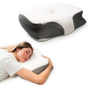 InnovaGoods 3-i-1 Ergonomisk Nakkepude Hvid