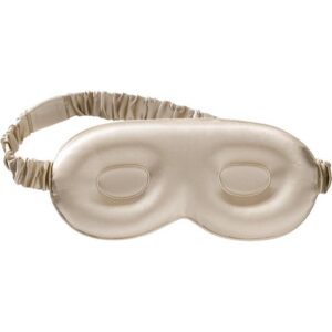 Lenoites Mulberry Silk Contour Sleep Mask Navy