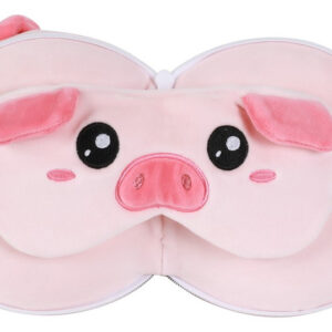 iTotal Plyspude og Sovemaske - Piggy