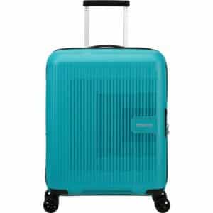 American Tourister AeroStep Expandable 55cm - Turquoise Tonic