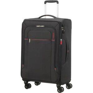 American Tourister Crosstrack 67cm Mellem Ekspanderbar Grå Mellem Kuffert