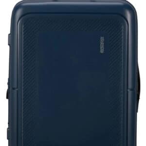 American Tourister DashPop Kuffert - 67x45x28cm, Udvidelig - Mørkeblå