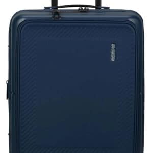 American Tourister DashPop Spinner Kuffert - 55x40x23cm, Udvidelig - Mørkeblå
