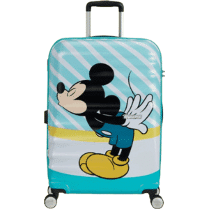 American Tourister Disney Wavebreaker Spinner 67cm - Mickey Blue Kiss