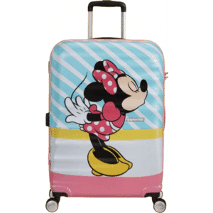 American Tourister Disney Wavebreaker Spinner 67cm - Minnie Pink Kiss