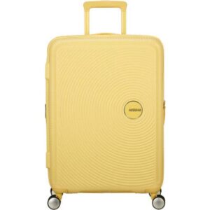 American Tourister SoundBox Spinner Expandable 67cm - Pastel Yellow