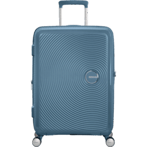 American Tourister SoundBox Spinner Expandable 67cm - Stone Blue