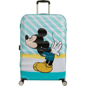 American Tourister Wavebreaker Disney Spinner 77cm - Mickey Blue Kiss