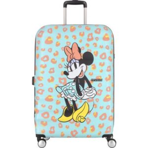 American Tourister Wavebreaker Disney Spinner 77cm - Minnie Pastel Dots