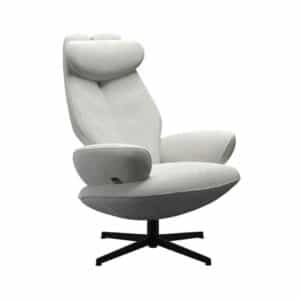Brunstad - Split hvilestol inkl. skammel - Off White