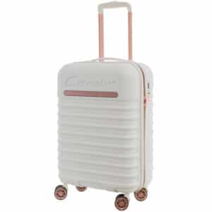 Cavalet Pasadena Kabinekuffert - 55x40x20 cm, 35L, TSA-lås, 2,7 kg - Hvid/Rosé