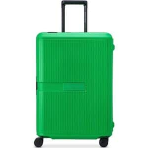 Delsey Paris United Colors Benetton CB Hard Spinner 4 Wheels Green