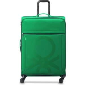 Delsey Paris United Colors Benetton CB Spinner 4 Wheels Green