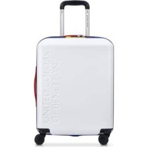 Delsey United 4-Wheel Cabin Trolley 55 cm White