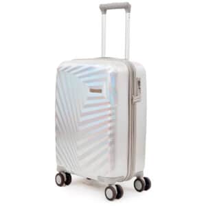 Feru Palisade Hologram Kuffert - 37 Liter (54,5x36x22cm) Sølv