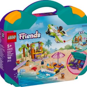LEGO® Friends 42672 Kreativ Strand- og Rejsekuffert Byggesæt - 188 Dele (6+år)