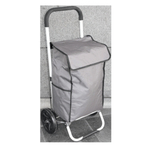 Luksus Indkøbs-trolley i aluminium