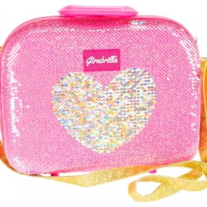 Nice Group Girabrilla Makeup Kuffert - 6+år - Guld/Pink