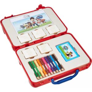 Paw PatrolÂ® Farve- og Stempelsæt Kuffert Rød