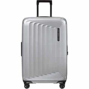 Samsonite Nuon Spinner Expandable 69cm - Matte Silver