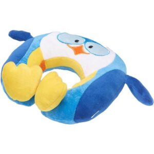 Travel Blue Puffy The Penguin Neck Pillow Nakkepude Nakkepude Blå