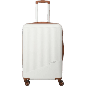 Travelite Bali 67cm - Weiss/Cognac