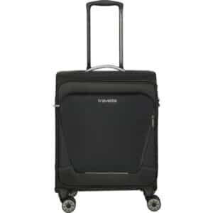 Travelite Cabin Max Kuffert 4 Hjul Sort